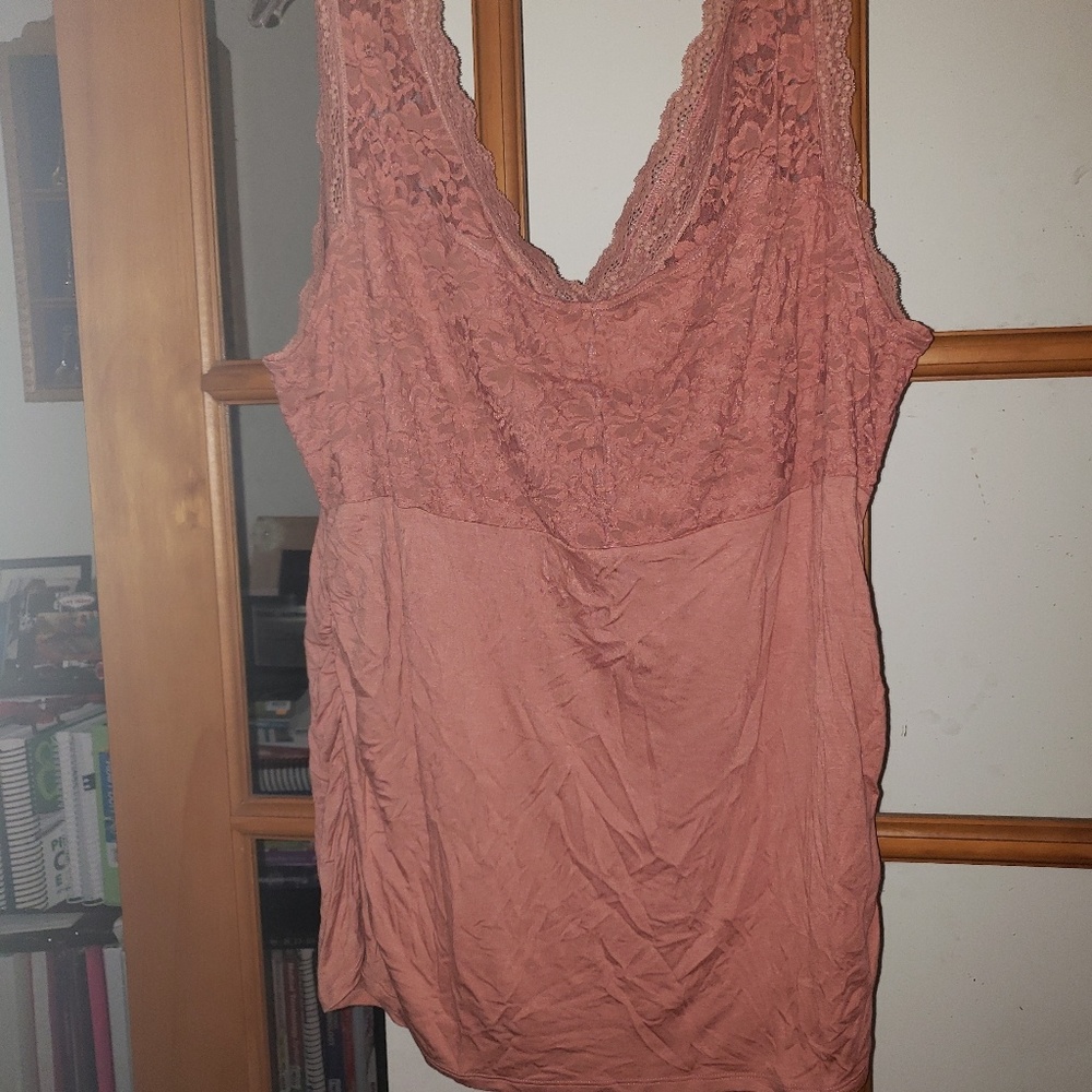Maurices Plus Camisole Pink Size 3